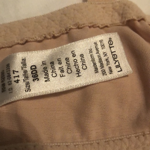 Lilyette by Bali size 36 DD  Good condition color Nude - Picture 3 of 3